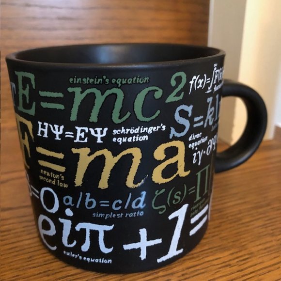 SALE 2 for $26 / 3 for $33 - The Unemployed Philosophers Guild Math Mug - Picture 1 of 4